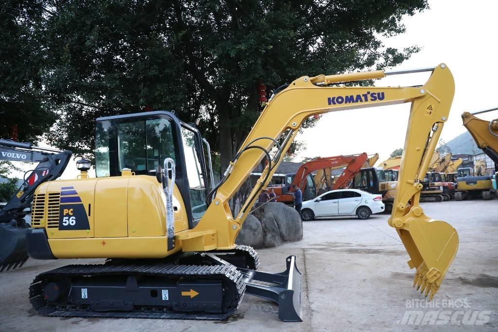 Komatsu PC 56-7 小型挖土機/掘鑿機<7t(小型挖掘機)