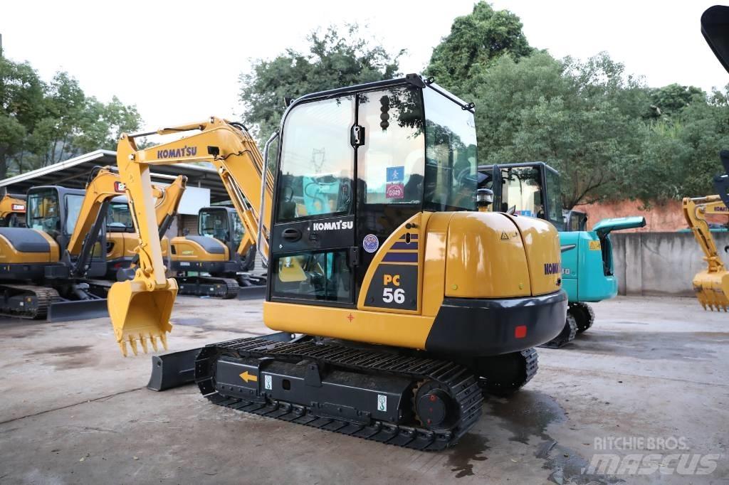 Komatsu PC 56-7 小型挖土機/掘鑿機<7t(小型挖掘機)