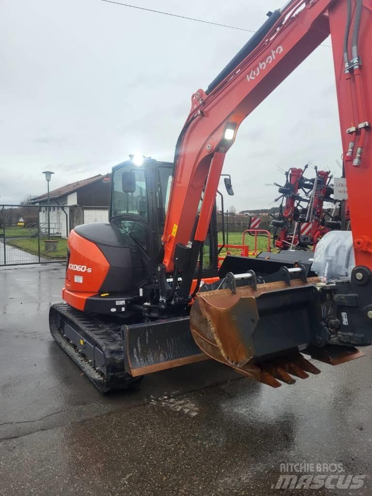 Kubota KX060-5 小型挖土機/掘鑿機<7t(小型挖掘機)