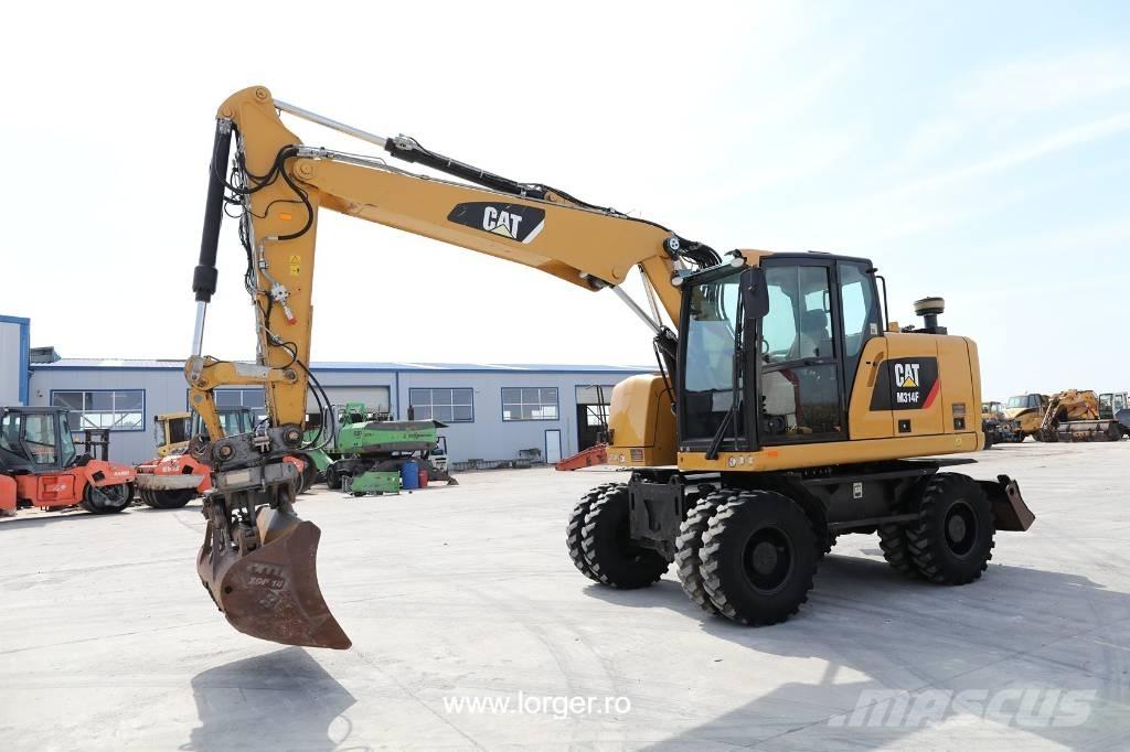CAT M 314 F 旋轉式挖土機/掘鑿機/挖掘機