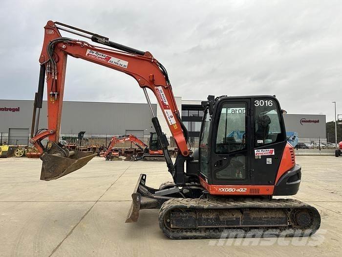 Kubota KX080-4A2 中型挖土機/掘鑿機/挖掘機 7t-12t