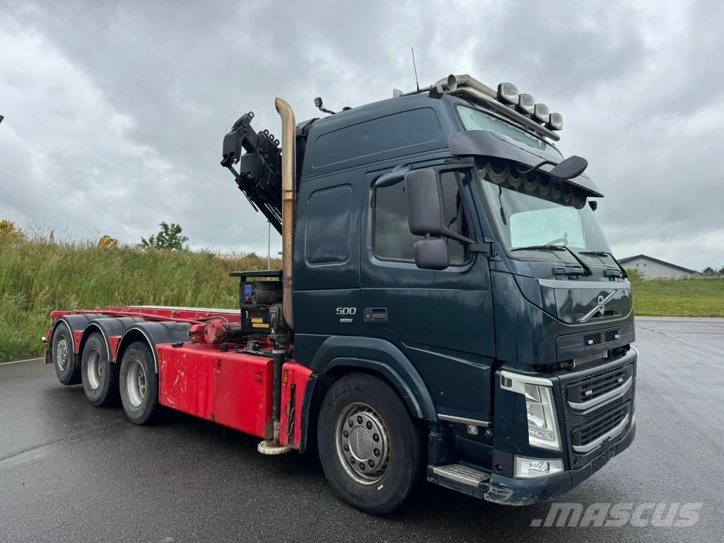 Volvo FM 500 起重可拆卸式卡車
