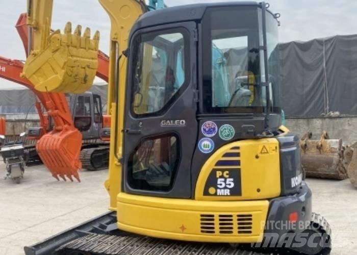 Komatsu PC 55 小型挖土機/掘鑿機<7t(小型挖掘機)