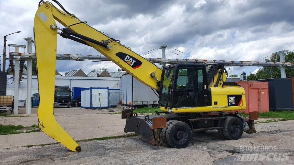 CAT M 318 D MH 廢棄物/工業用操作車