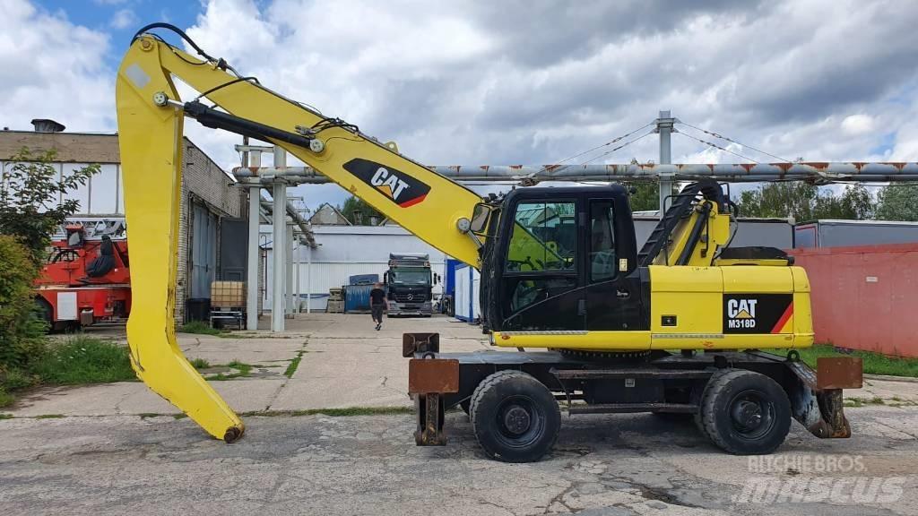 CAT M 318 D MH 廢棄物/工業用操作車
