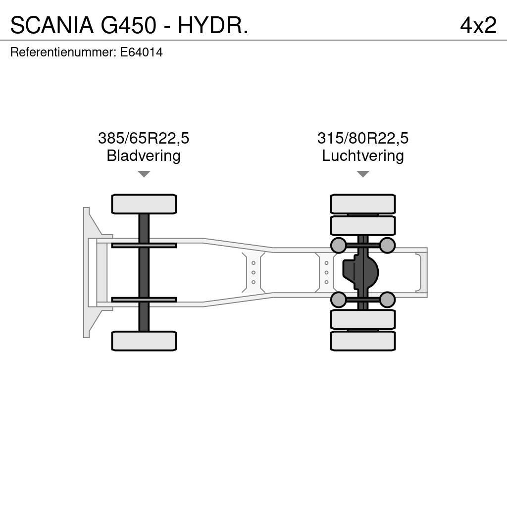 Scania G450 - HYDR. 曳引機組件