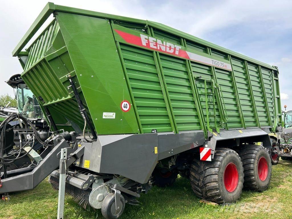 Fendt tigo 75 VR 青飼料搬運車