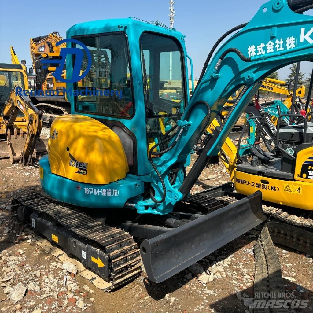 Kubota KX135 小型挖土機/掘鑿機<7t(小型挖掘機)
