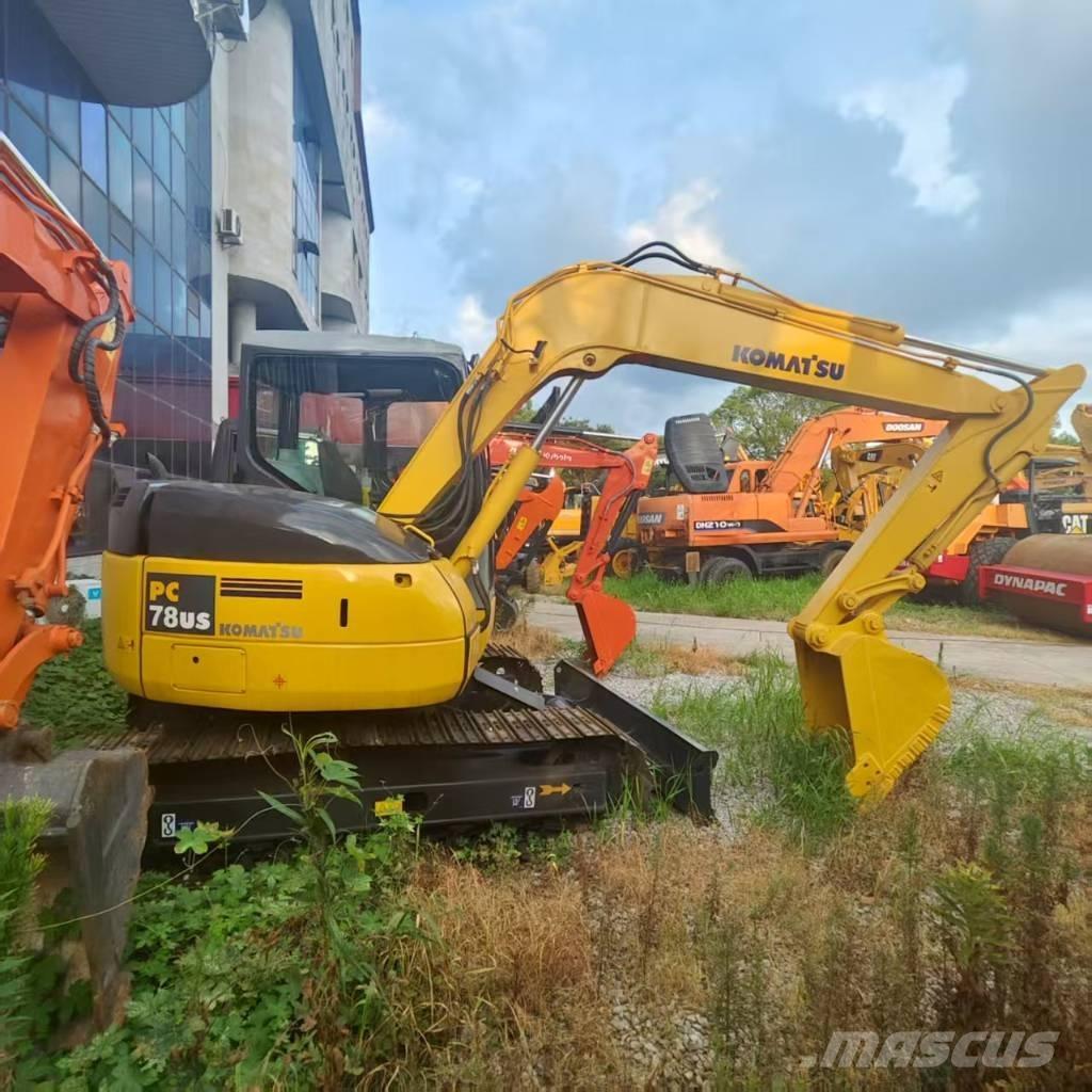 Komatsu PC 78 US 小型挖土機/掘鑿機<7t(小型挖掘機)