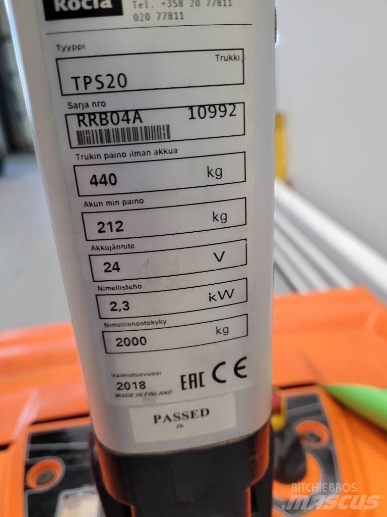 Rocla TPS20 平台型低架升降機