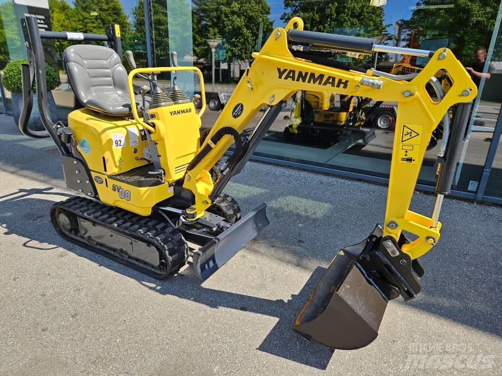 Yanmar SV 08 小型挖土機/掘鑿機<7t(小型挖掘機)