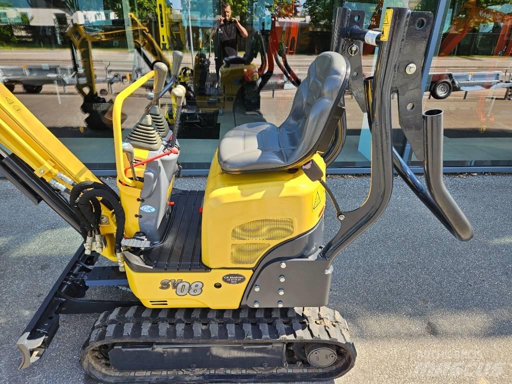 Yanmar SV 08 小型挖土機/掘鑿機<7t(小型挖掘機)