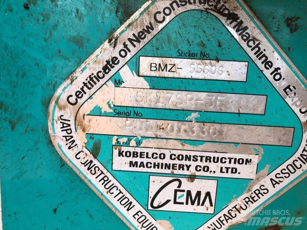 Kobelco SK 17 SR-5 小型挖土機/掘鑿機<7t(小型挖掘機)