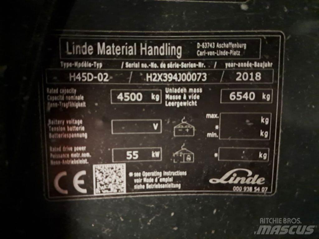 Linde H45D-02 柴油卡車