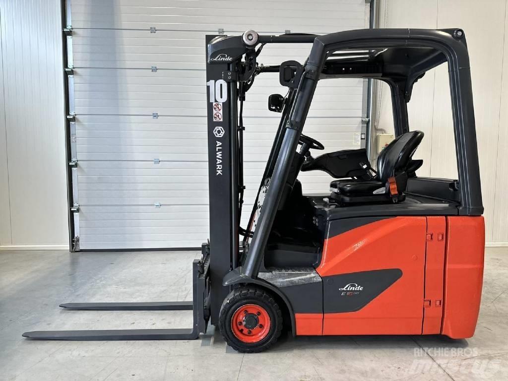 Linde E16H 電動堆高機
