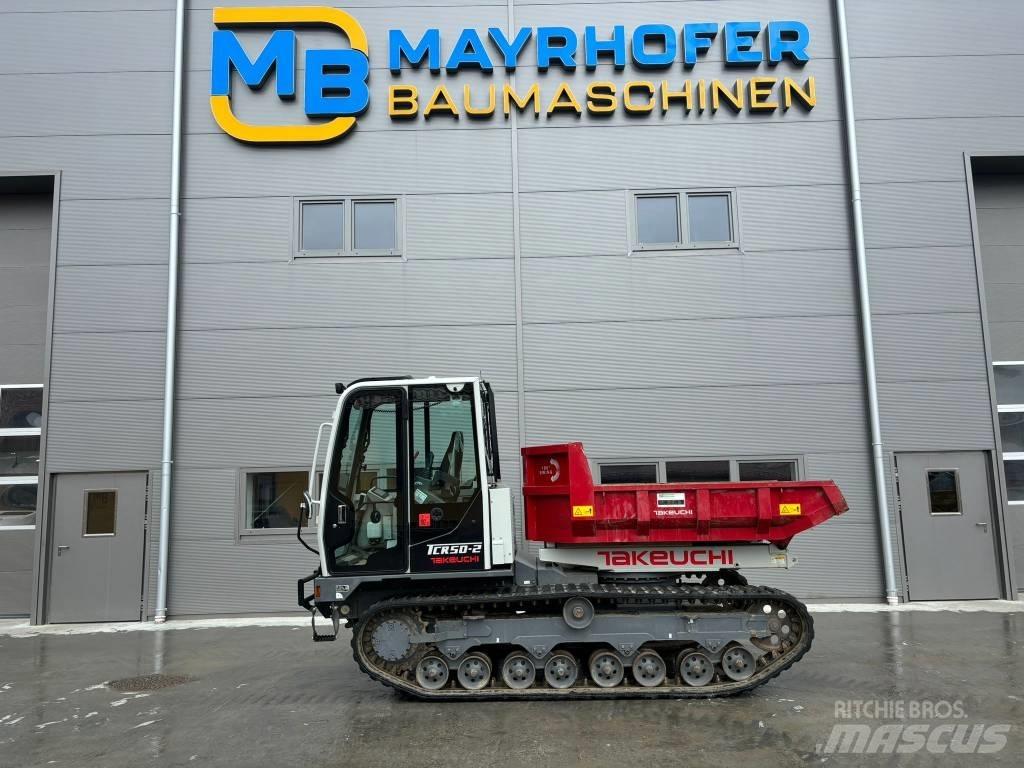 Takeuchi TCR50-2 履帶式傾卸車/翻斗車