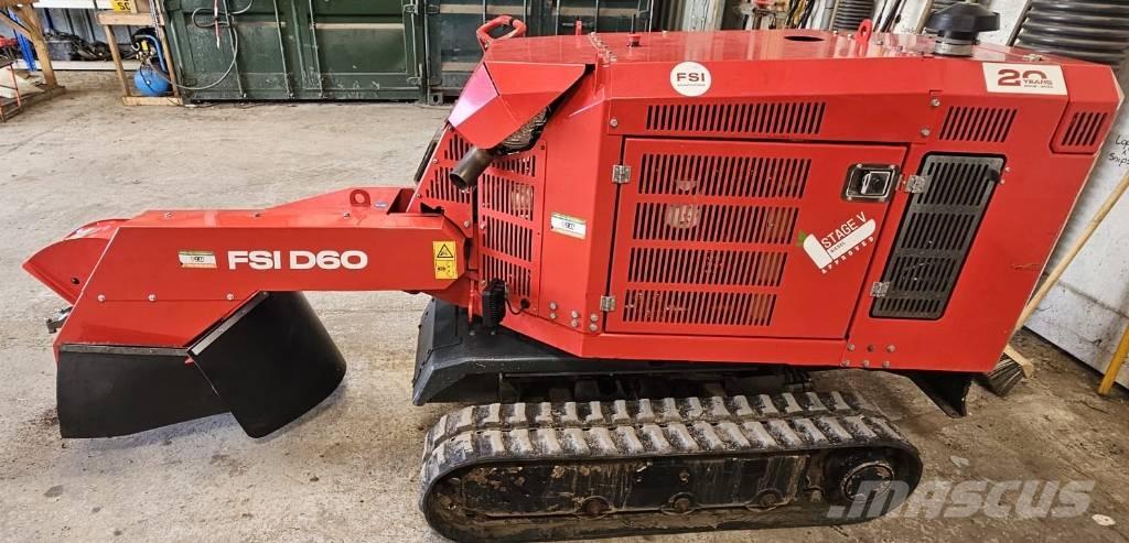 FSI D60 樹樁破碎機
