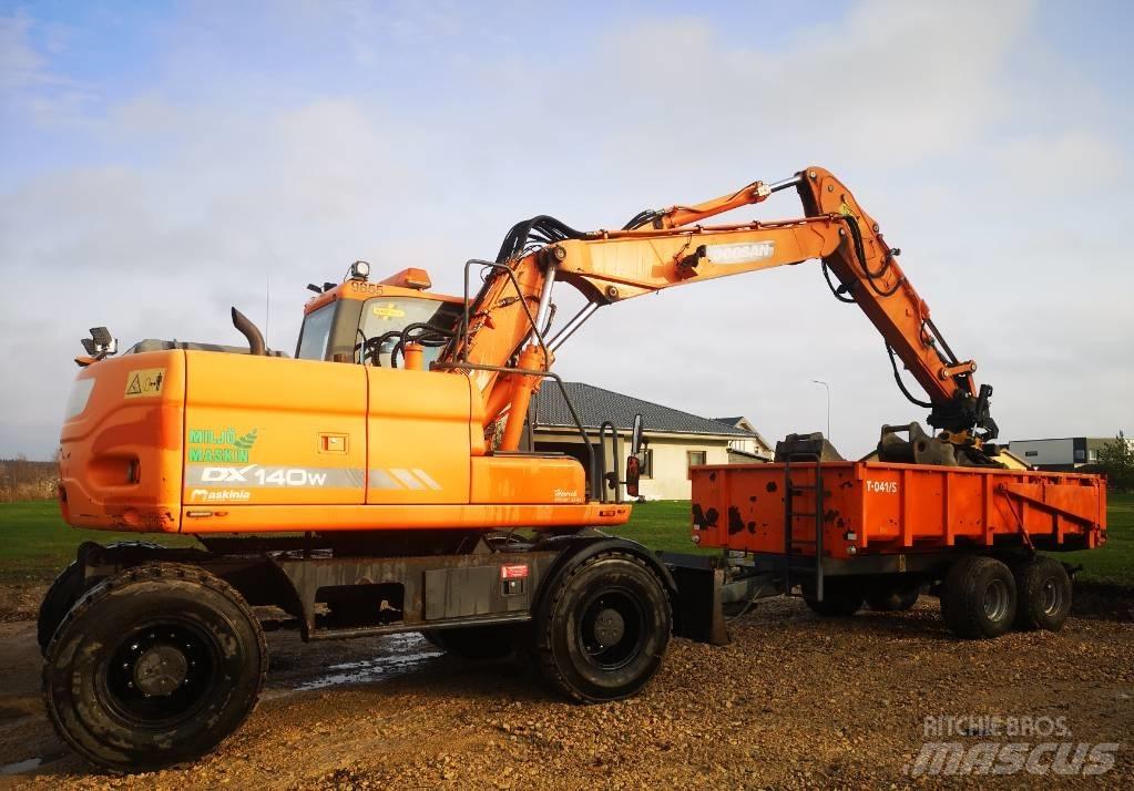 Doosan Dw 140 旋轉式挖土機/掘鑿機/挖掘機