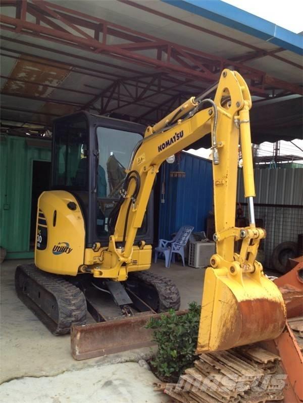 Komatsu PC 30 小型挖土機/掘鑿機<7t(小型挖掘機)