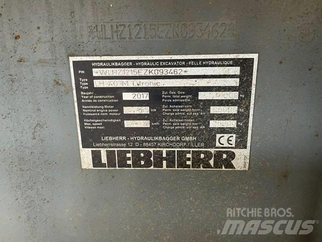 Liebherr LH40M 廢棄物/工業用操作車