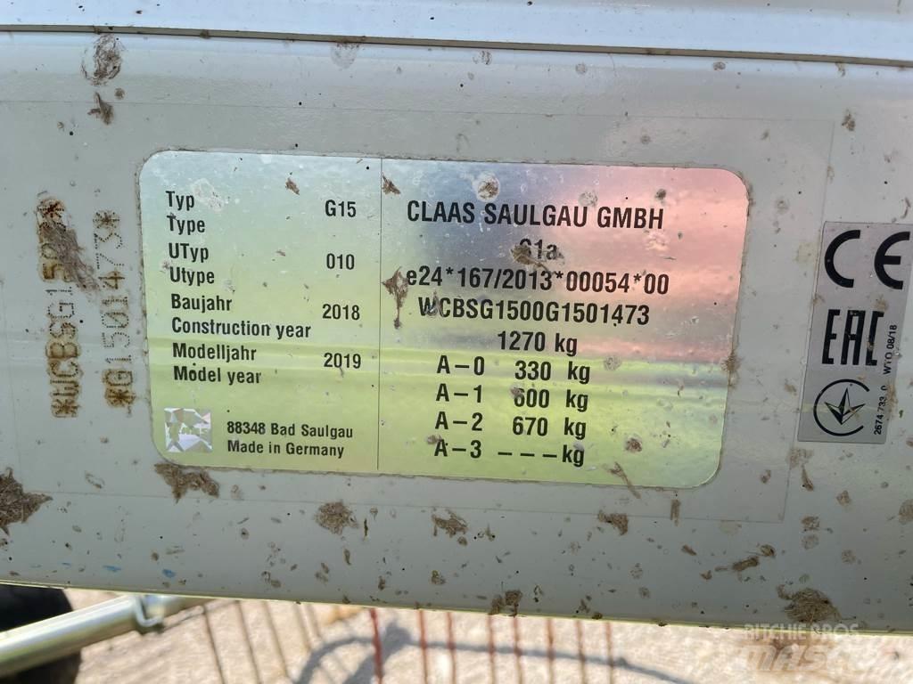 CLAAS Liner 700 堆草機