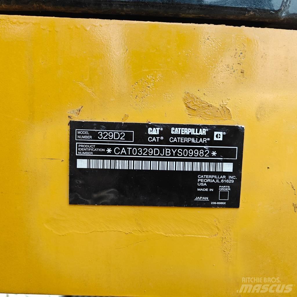 CAT 329 DD 履帶式 挖土機/掘鑿機/挖掘機