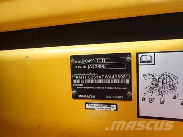 Komatsu PC 490 LC-11 履帶式 挖土機/掘鑿機/挖掘機