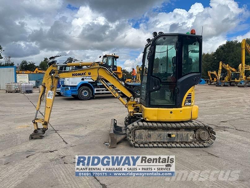 Komatsu PC 26 MR-5 小型挖土機/掘鑿機<7t(小型挖掘機)