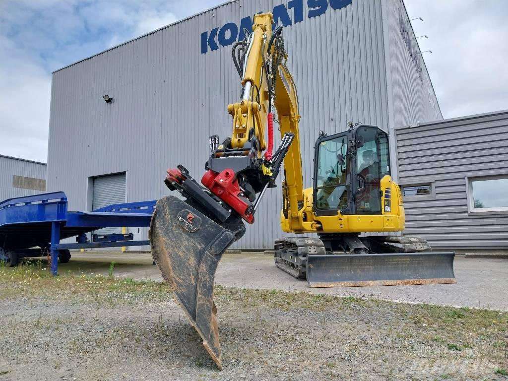 Komatsu PC80MR-5 中型挖土機/掘鑿機/挖掘機 7t-12t