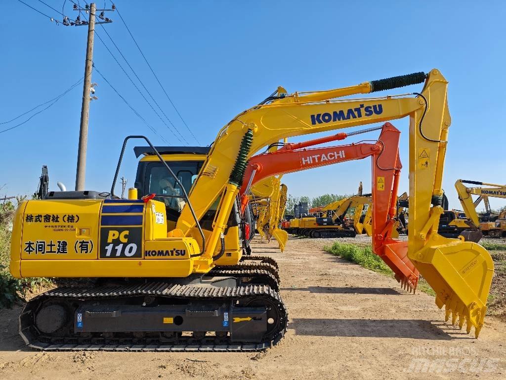 Komatsu PC 110 中型挖土機/掘鑿機/挖掘機 7t-12t