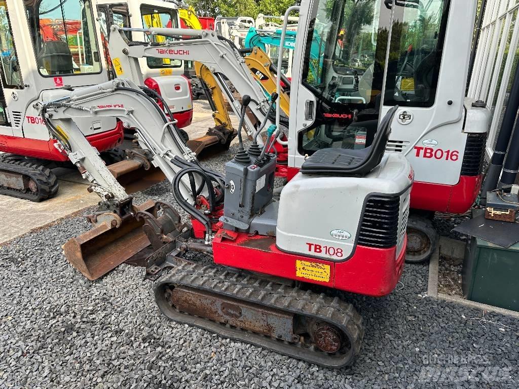 Takeuchi TB108 小型挖土機/掘鑿機<7t(小型挖掘機)