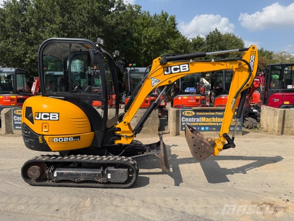 JCB 8026 CTS 小型挖土機/掘鑿機<7t(小型挖掘機)