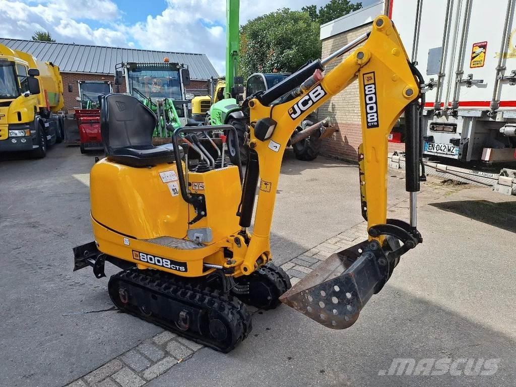 JCB 8008 CTS 小型挖土機/掘鑿機<7t(小型挖掘機)