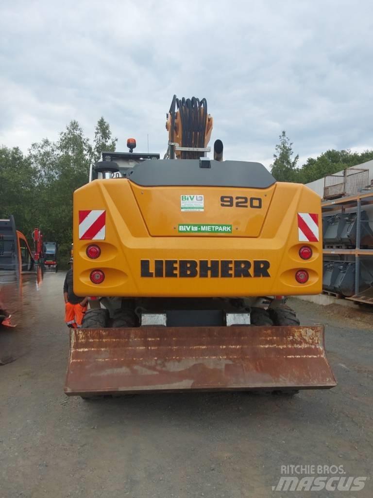 Liebherr A 920 旋轉式挖土機/掘鑿機/挖掘機