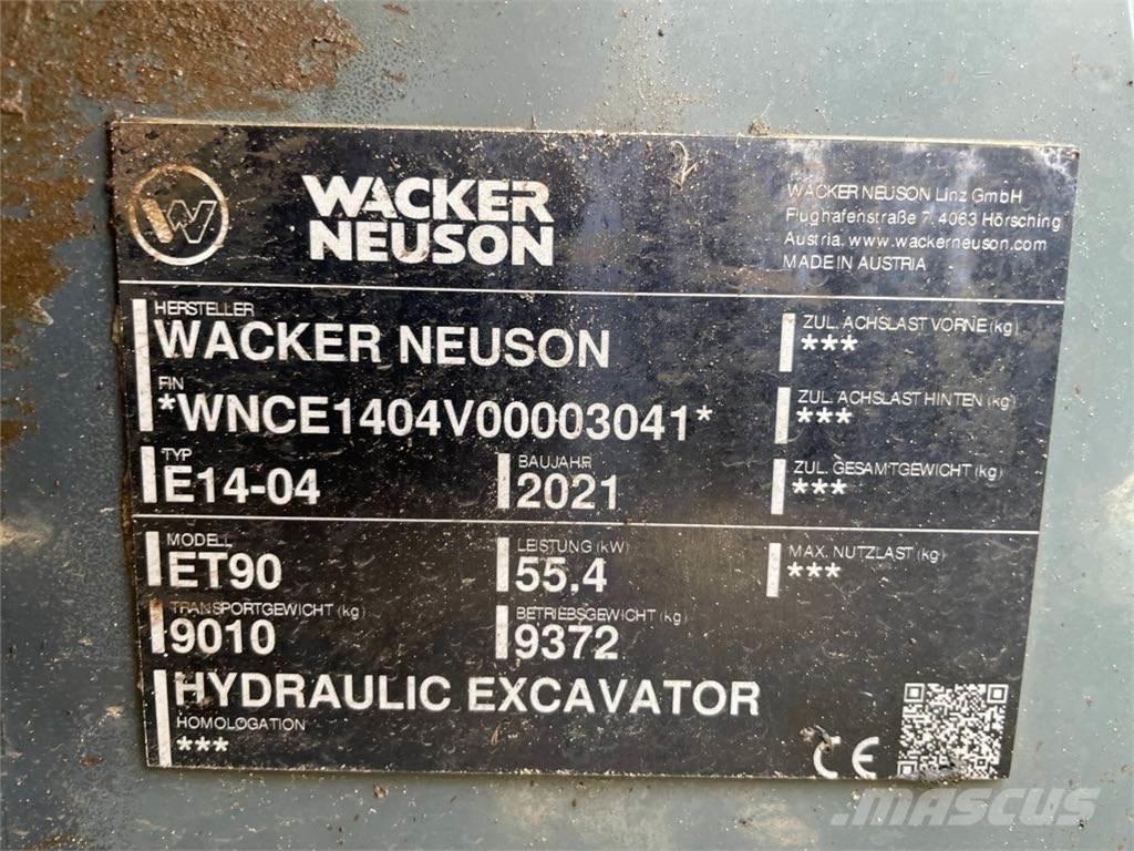 Wacker Neuson ET90 履帶式 挖土機/掘鑿機/挖掘機