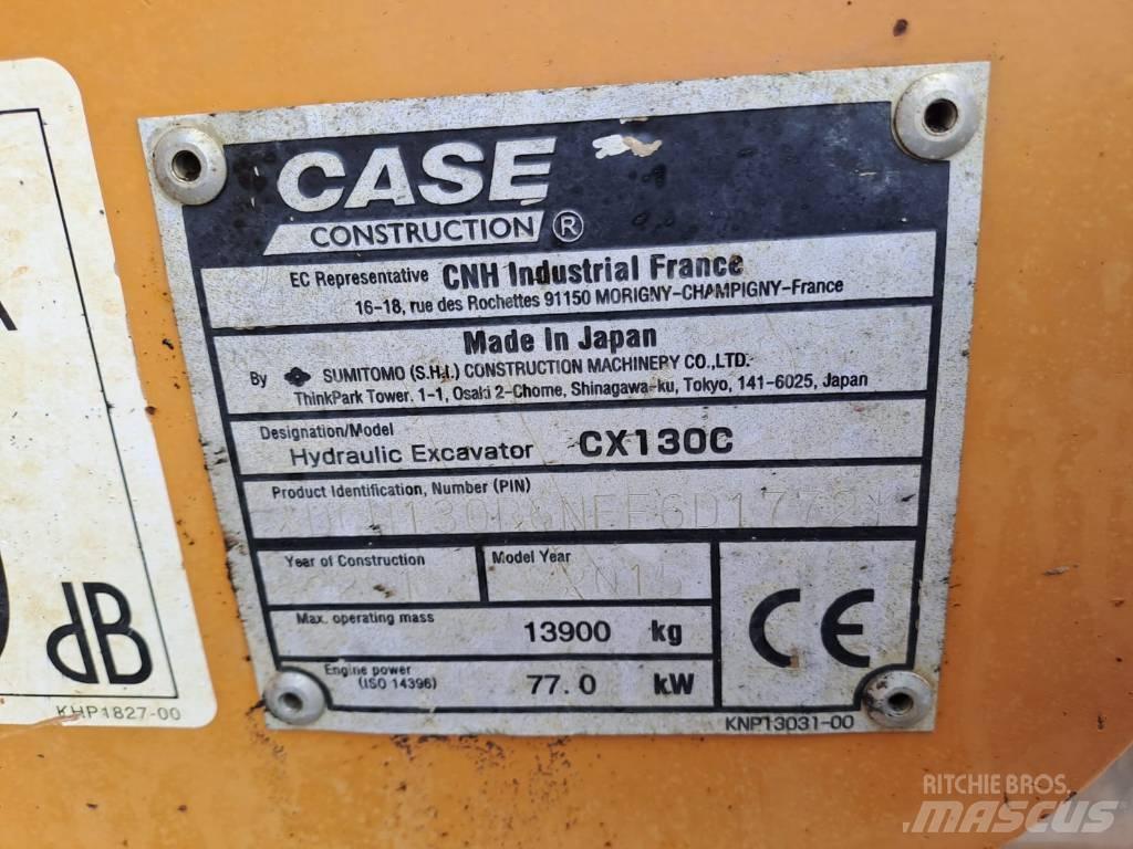 CASE CX 130 C 履帶式 挖土機/掘鑿機/挖掘機