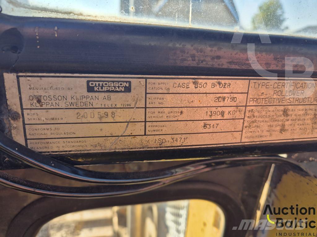 CASE 850 B 履帶推土機