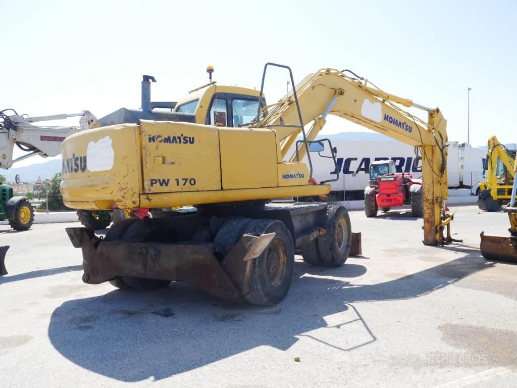 Komatsu PW 170 旋轉式挖土機/掘鑿機/挖掘機