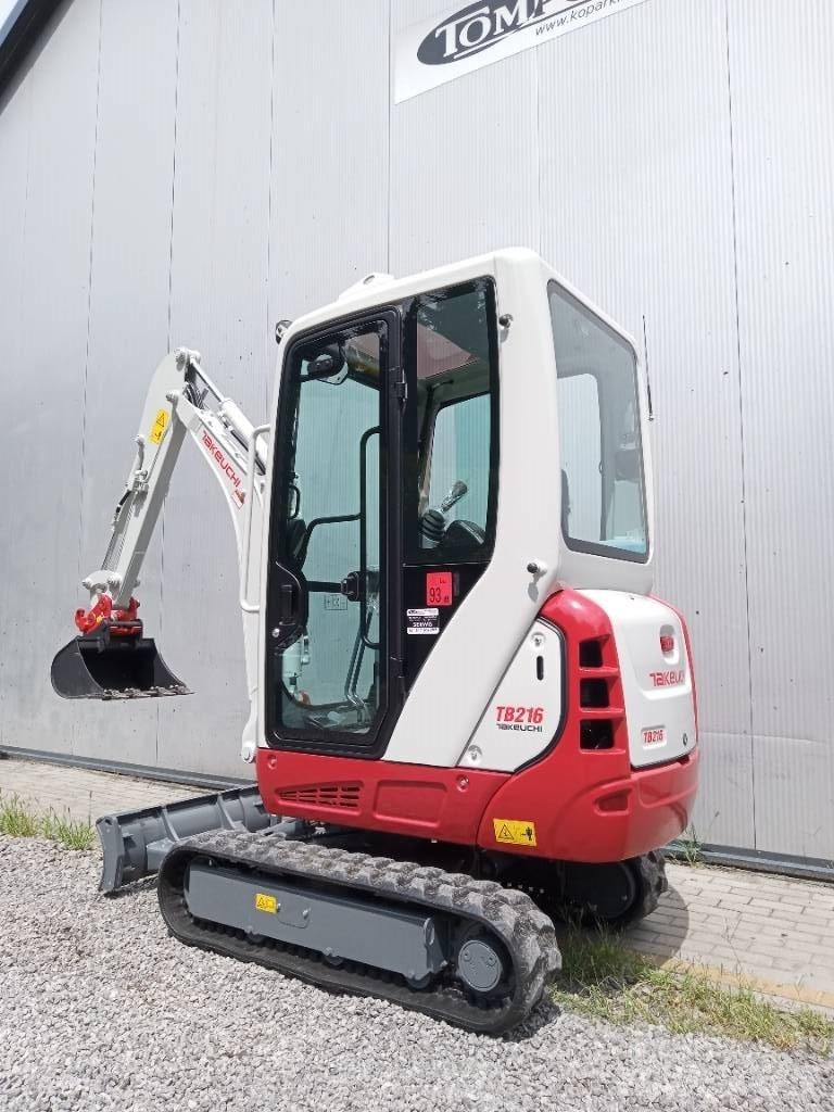 Takeuchi TB 216 小型挖土機/掘鑿機<7t(小型挖掘機)