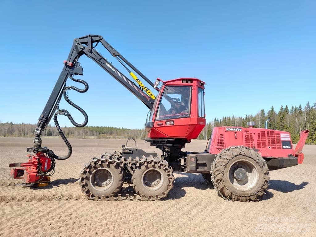 Komatsu 901 TX 收穫機