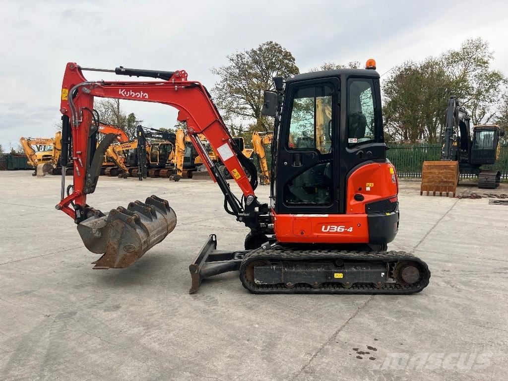 Kubota U 36-4 小型挖土機/掘鑿機<7t(小型挖掘機)