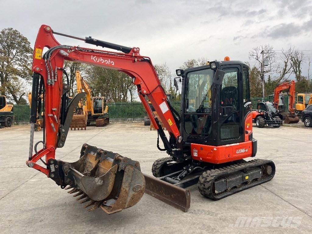 Kubota U 36-4 小型挖土機/掘鑿機<7t(小型挖掘機)