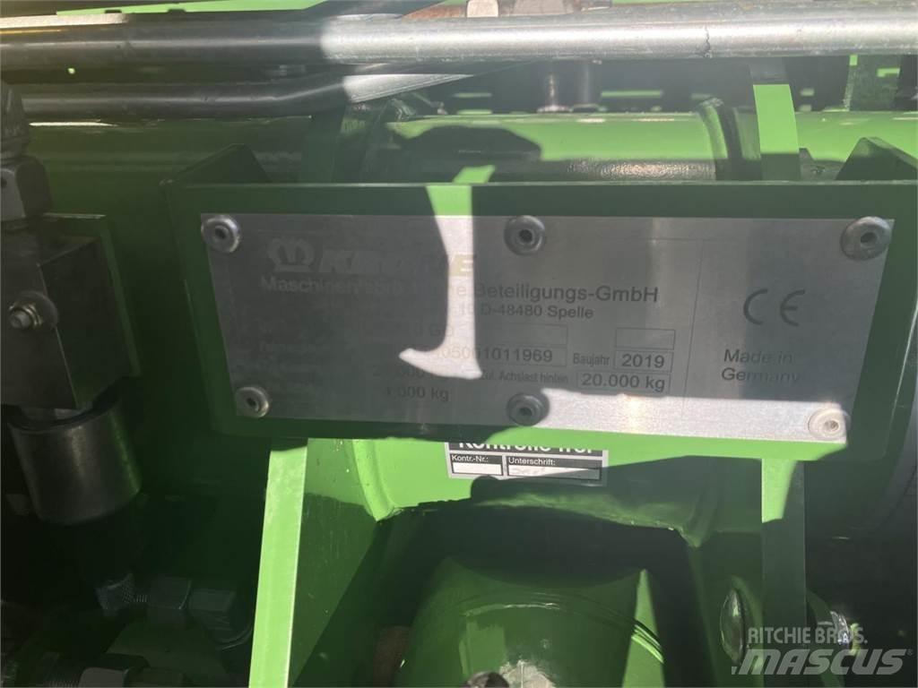 Krone ZX 470 GD 自裝式拖車