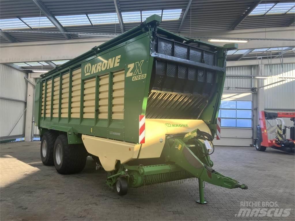 Krone ZX 470 GD 自裝式拖車