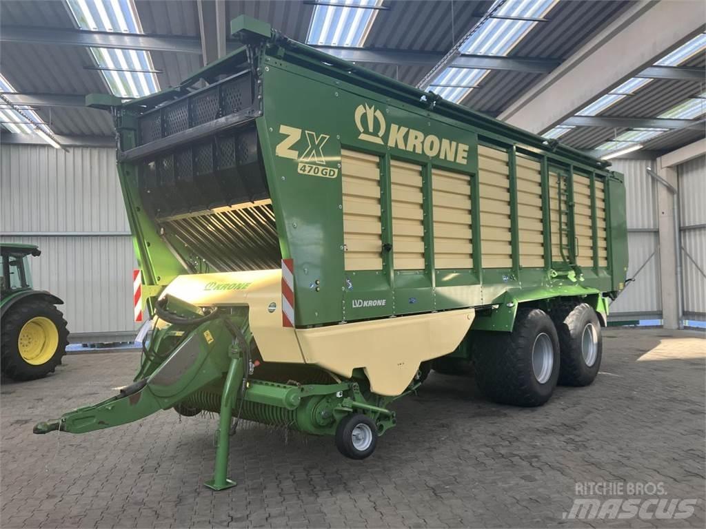 Krone ZX 470 GD 自裝式拖車