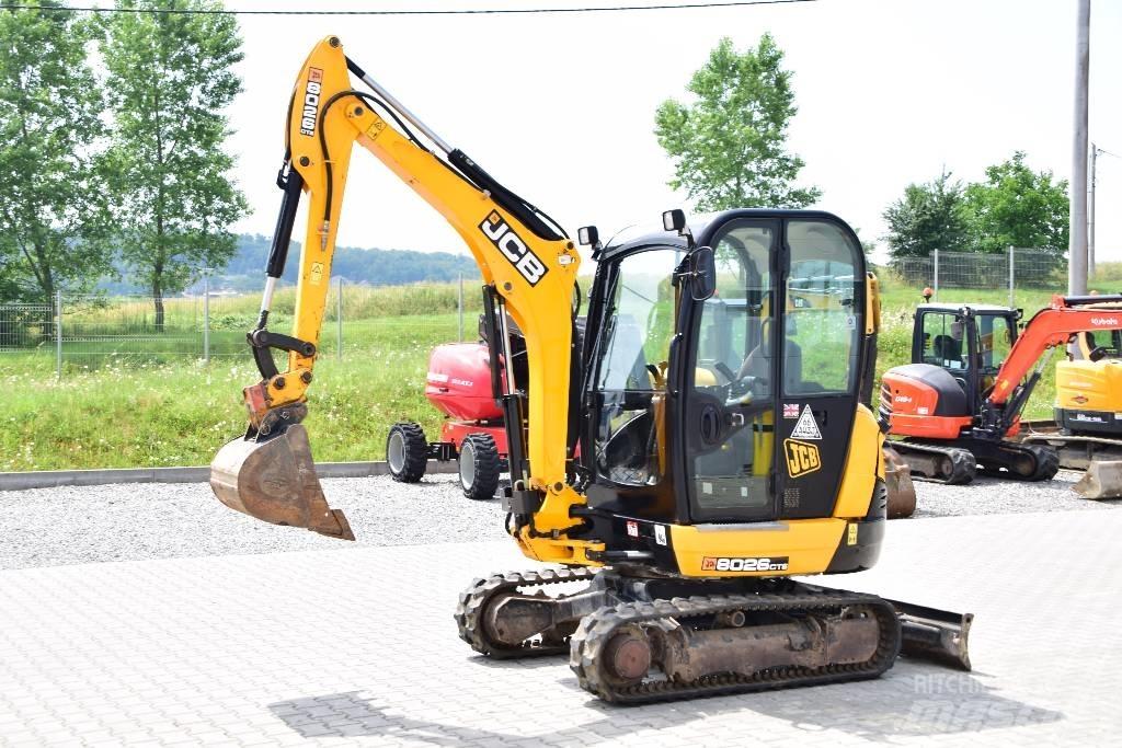 JCB 8026 CTS 小型挖土機/掘鑿機<7t(小型挖掘機)