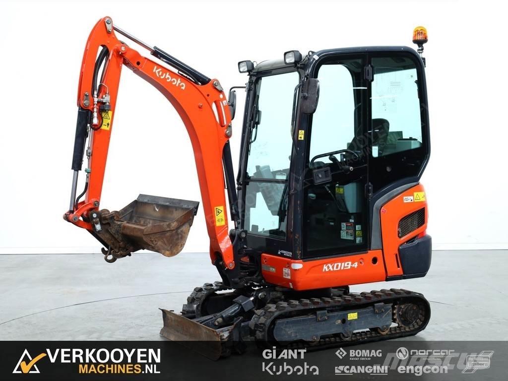 Kubota KX019-4 小型挖土機/掘鑿機<7t(小型挖掘機)