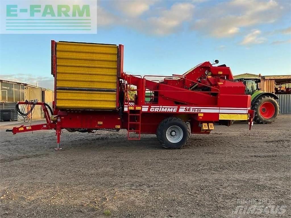 Grimme se 75-55 sb 馬鈴薯收穫機和挖掘機