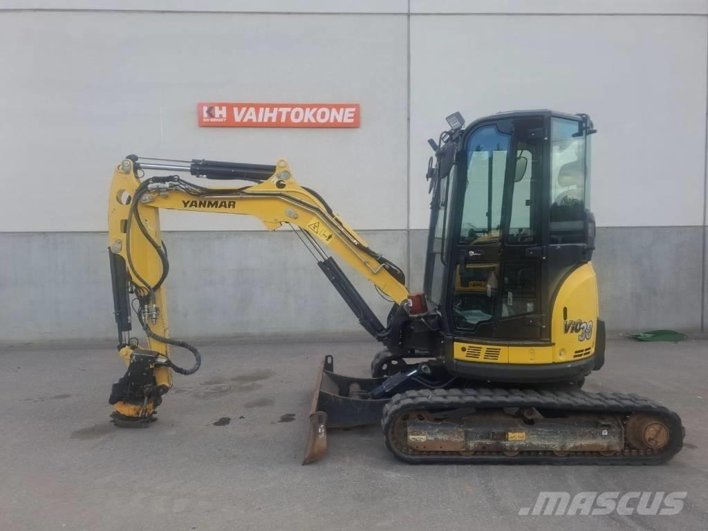 Yanmar Vio 38-U 小型挖土機/掘鑿機<7t(小型挖掘機)