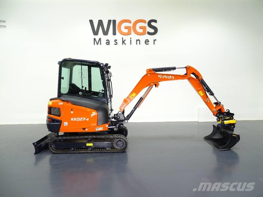 Kubota KX 027-4 小型挖土機/掘鑿機<7t(小型挖掘機)